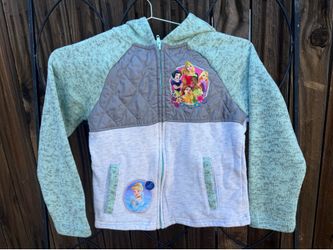 Disney Princess Zip Up Sweater