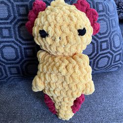 Crochet Axolotl (choose Color)  