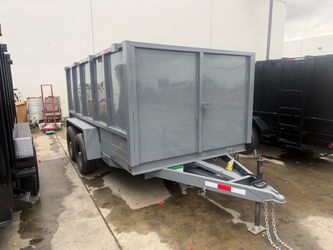 Smooth wall dump trailer 12 ft 2027