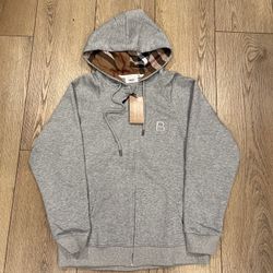 Men’s Gray Zipup Hoodie
