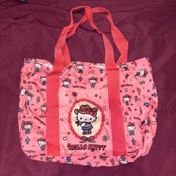 Western Hello Kitty Packable Tote