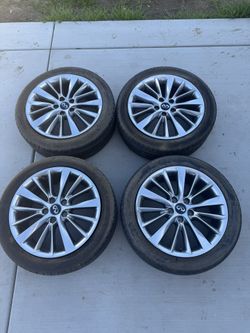 Stock Q50 Rims