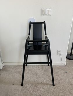Black Baby High Chair
