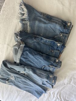 Women’s Denim Jean Shorts & Pants Size 28-30 Levi’s, H&M, Forever 21