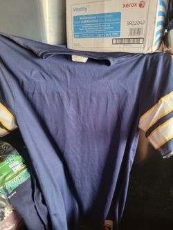 Blank Charger Jersey Size M Reversible