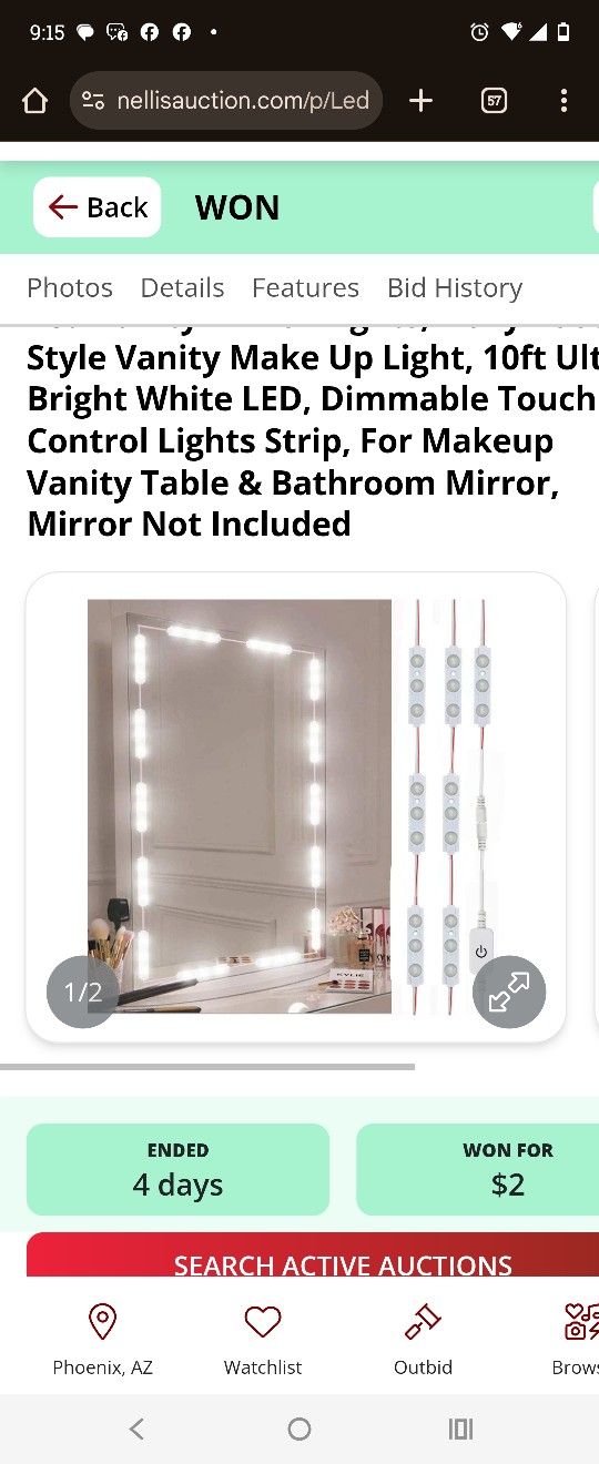 New Vanity Lights