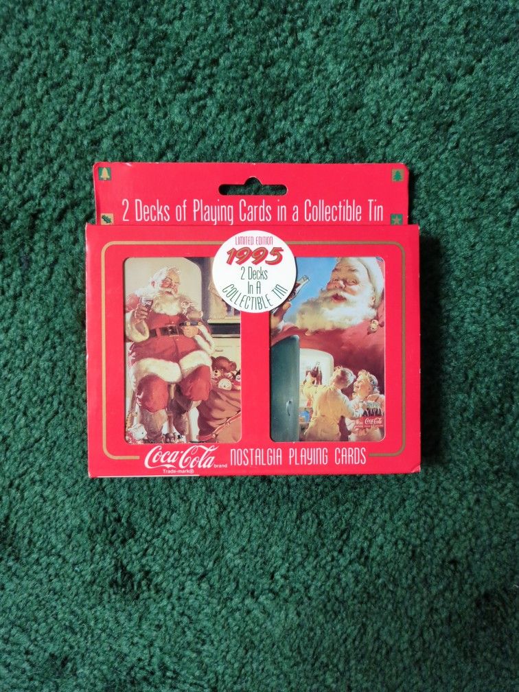 1995 Limited Edition Coca Cola Playing Cards