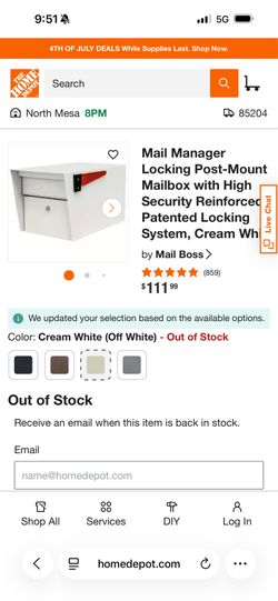 Mail boss luck security mail box