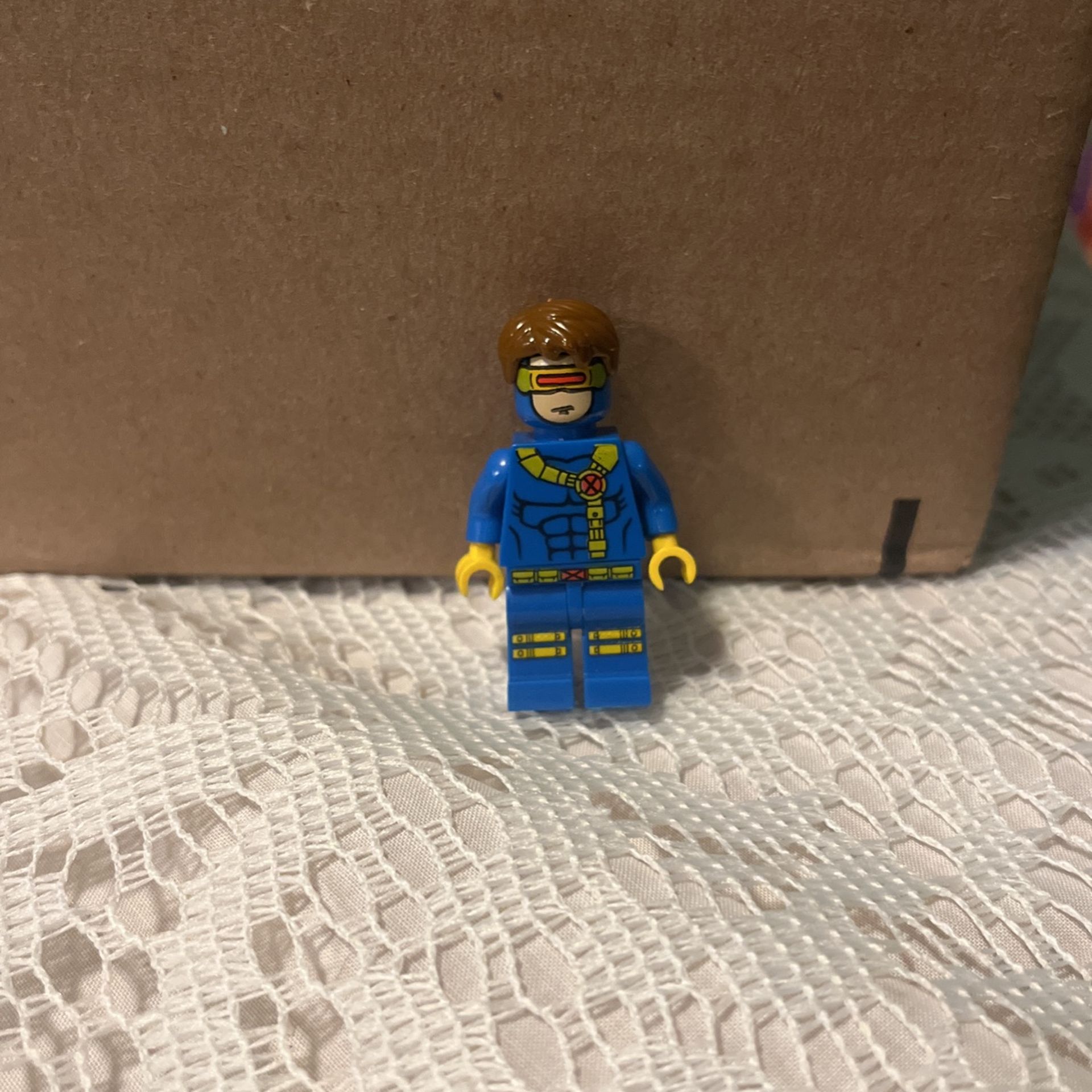 Blue Cyclops Lego Figure