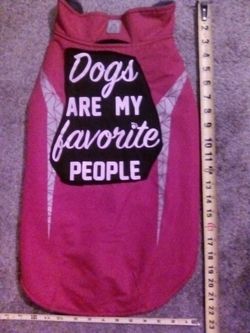 Dog Coat 22x13 Adjustable Velcro