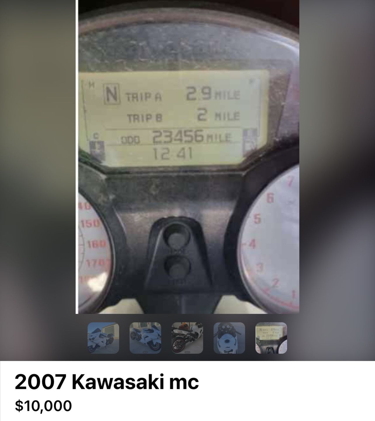 2007 Kawasaki Ninja 1400r
