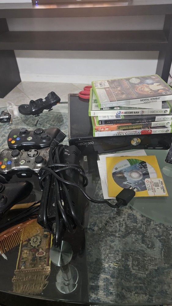 Xbox 360 Bundle Console And Games
