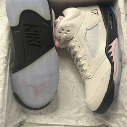 Jordan 5 Medium Soft Pinkk Size 11.5 New