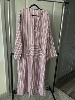 LINEN LOUNGEWEAR Dress 4XL Size