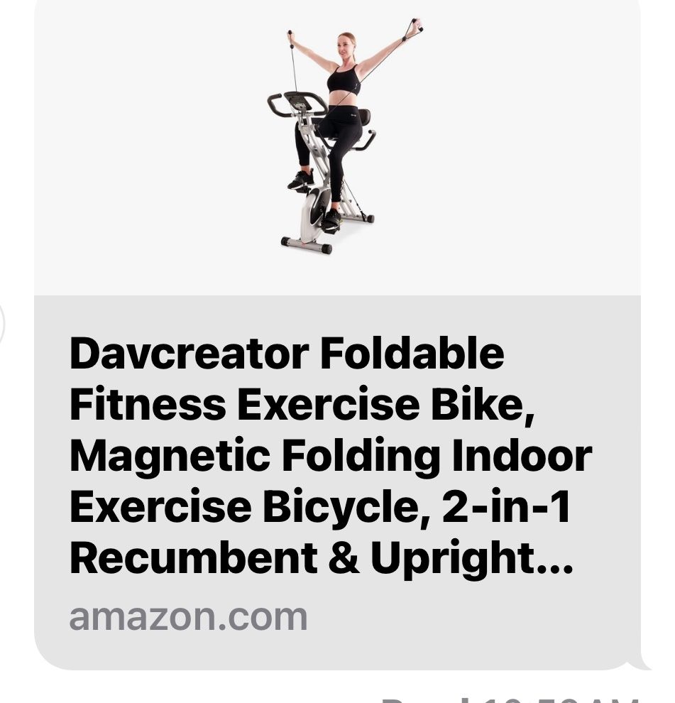 Folding Exercise Bike