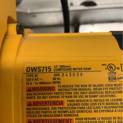 Dewalt Miter Saw