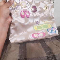 Coach cross body purse 