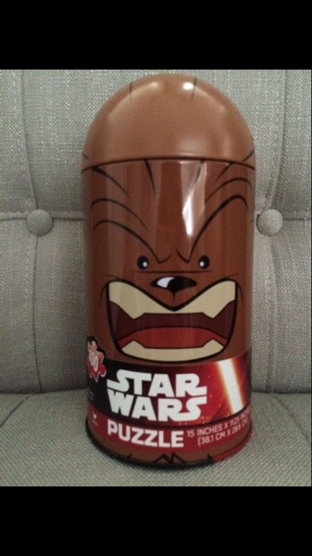 New Star Wars Chubaca puzzle in tin container $5