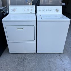 Super Capacity Kenmore Washer And Dryer Set , With Warranty And Free Delivery 