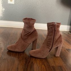 Pink Steve Madden Booties