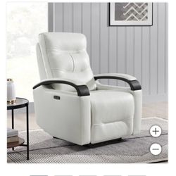 Canmore Leather Power Recliner with Power Headrest
