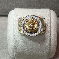 Lion Gold Ring 