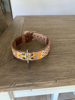 DOG COLLAR   HAND MADE 