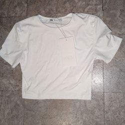 Zara Lycra Woman's Crop Top 
