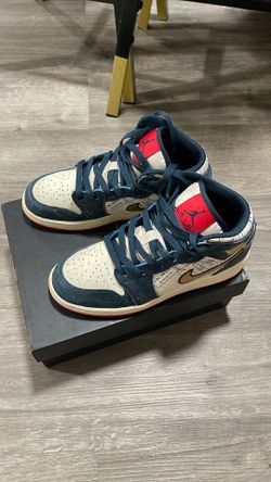 Air Jorden 1s Big Kids Size 4.5Y