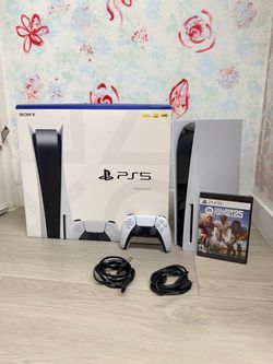Sony PlayStation 5 - Disc Version - 825GB , Bonus 1 Game ( Very New )