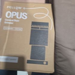 Fellow Opus Conical Burr Coffee Grinder - All Purpose Electric - Espresso Grinder with 41 Settings for Drip, French Press, & Cold Brew - Matte Black