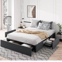 Queen Storage Bed Frame