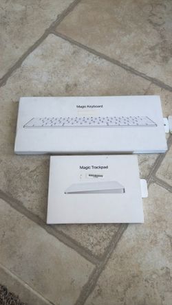 New open box Magic Trackpad AND keyboard