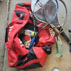 Tennis Raquets Lot Of 5