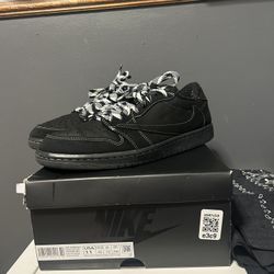Travis Scott x Air Jordan 1 Low OG “Black Phantom