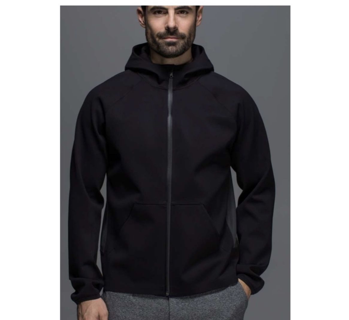 Lululemon chamber hoodie black jacket L