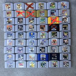 Nintendo 64 / N64 Games Authentic 