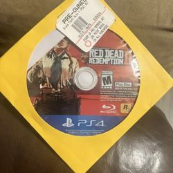 PS4 Game Read Dead 2