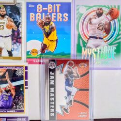 NBA LA LAKERS LEBRON JAMES LOT OF 12