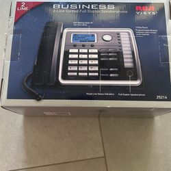 New Brand 2 Line Cord Full Duplex Speaker Phone
