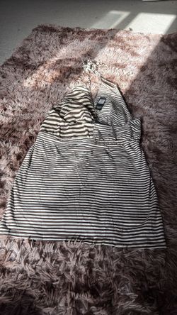 Striped Halter Sundress
