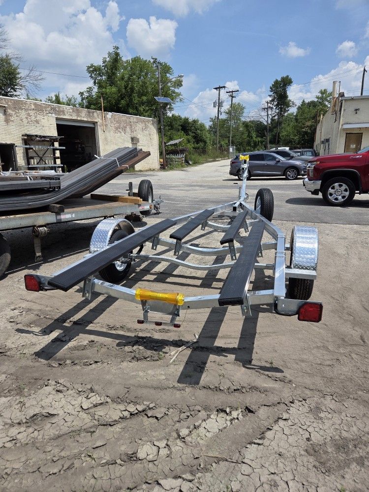 2025 AMERICAN SEA-LION ALUMINUM 2025  AMERICAN SEA LION BOAT TRAILER SEE DOO ( JET. SKI ) 21 FT. BOAT