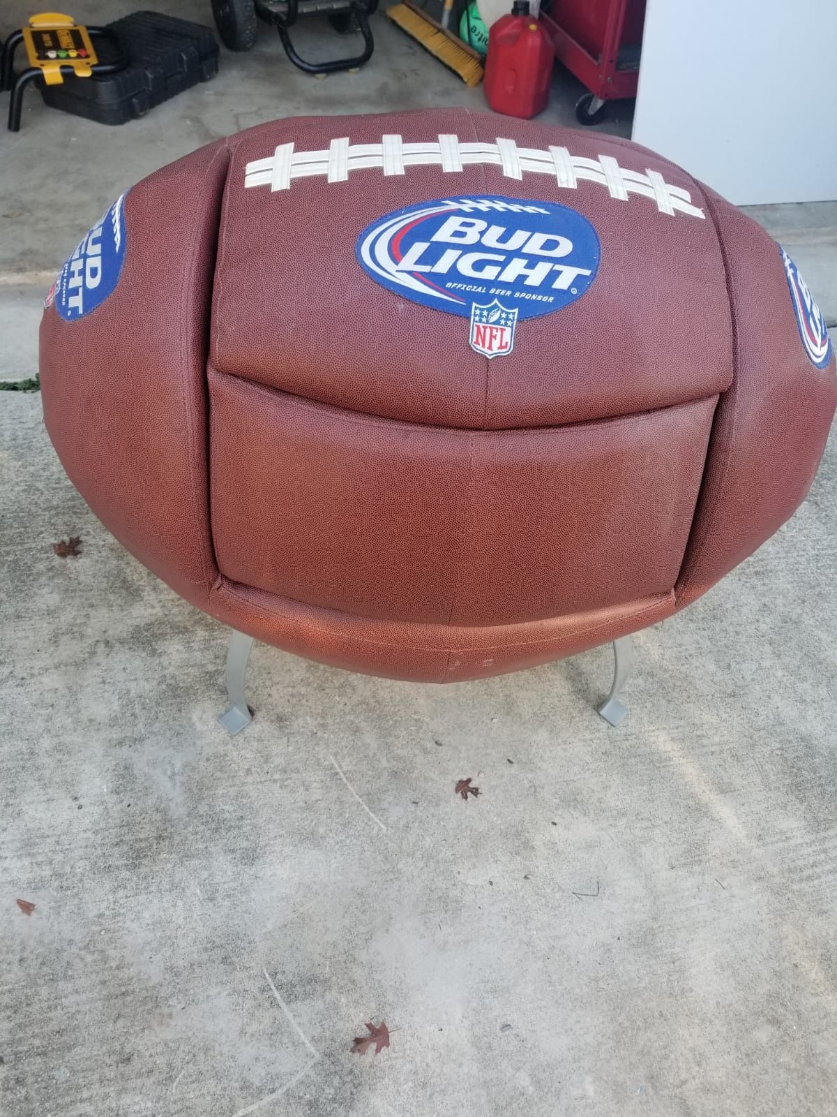 Bud Light Football Chair and Cooler