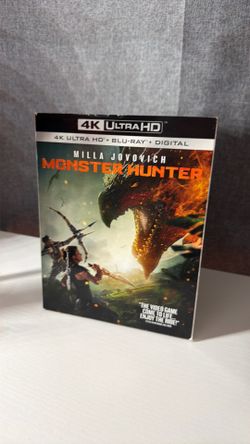 Monster hunter 4k blu ray