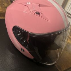 biker helmet (pink, large)