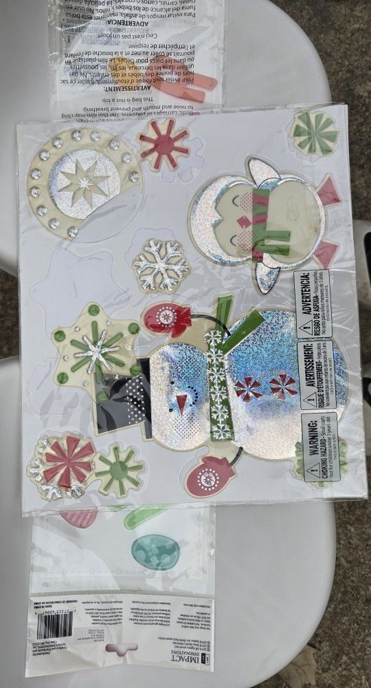 Holiday Window Clings