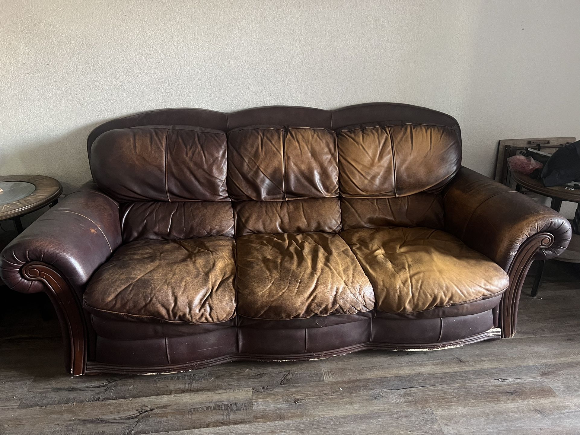 Leather Couch