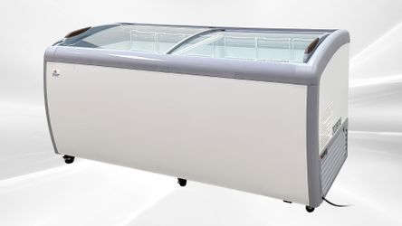 NSF 72 inchs Curved Lid Chest Glass Freezer XS-560YXL