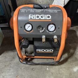 Rigid 5 Gal Oil Lube Compressor
