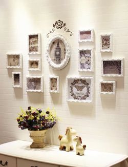 European luxury wooden frame set